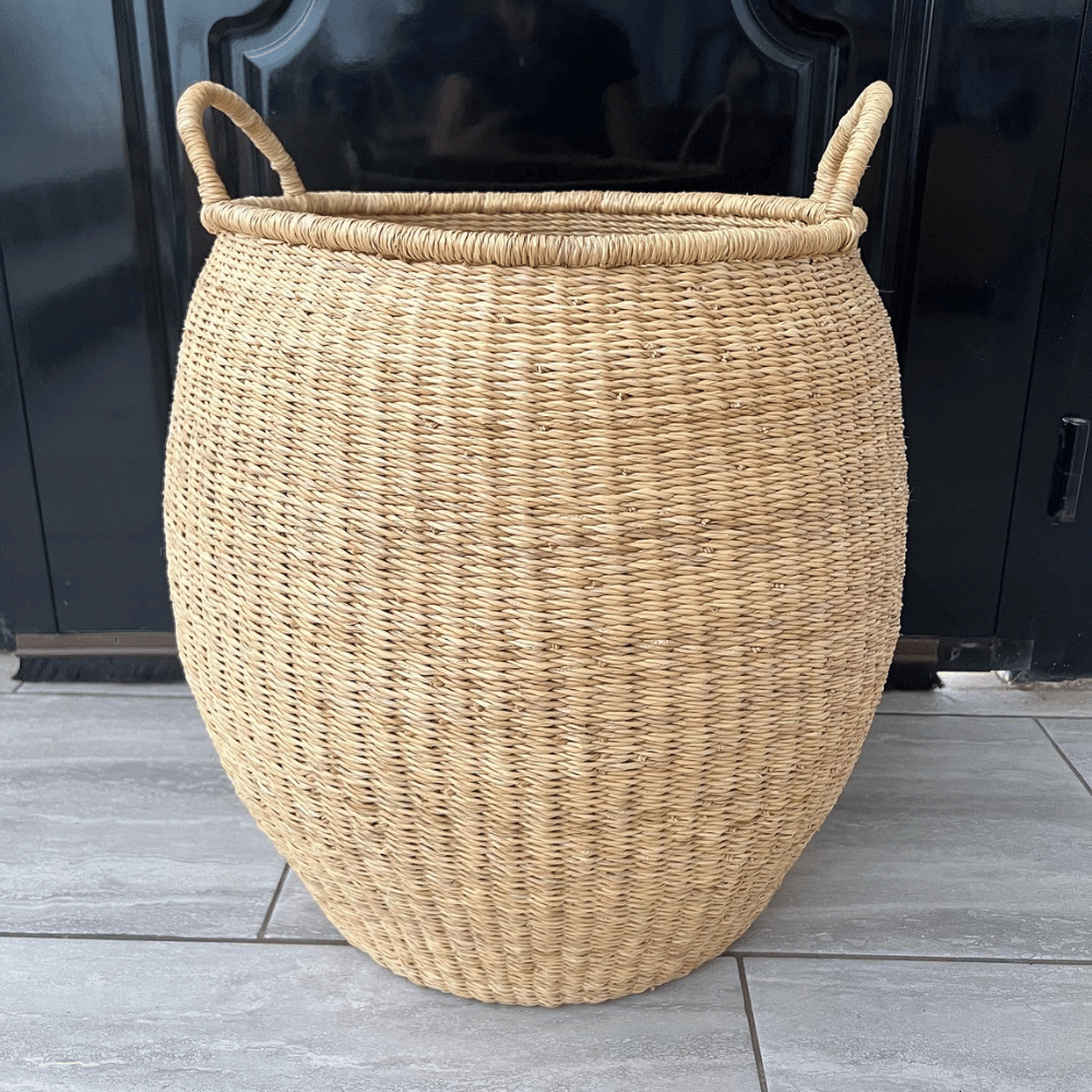 Pot Woven Laundry Basket - Made to Order