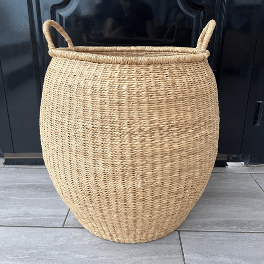 Pot Woven Laundry Basket - Made to Order