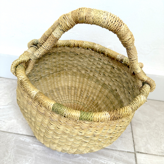 Round Woven Baskets - Small - Natural