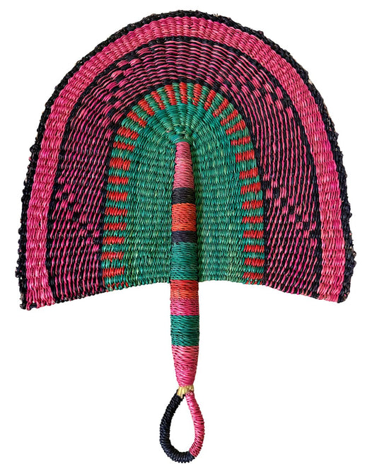 Woven Fans - Coloured Design 22