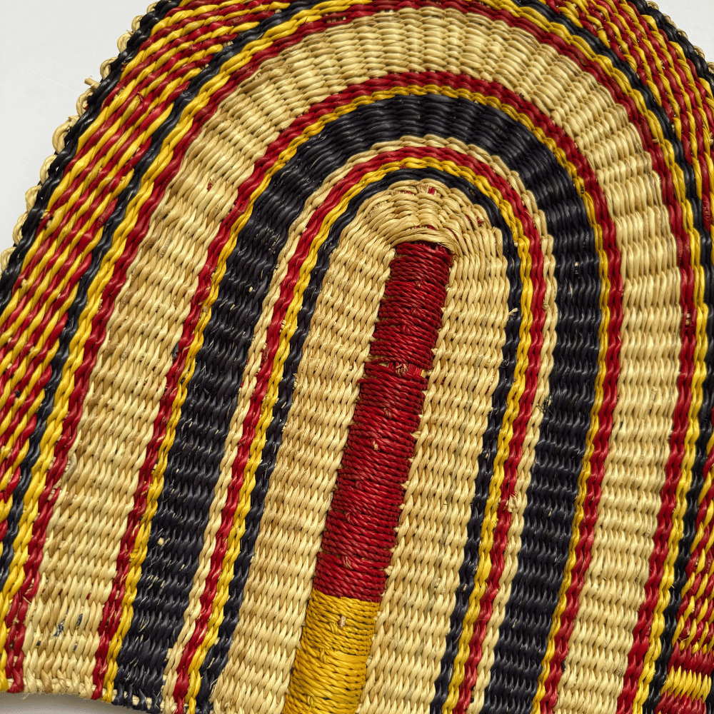 Woven Fans - Coloured Design 5
