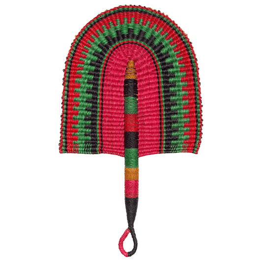 Woven Fans - Coloured Design 6