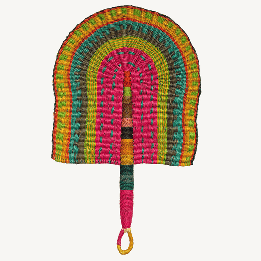 Woven Fans - Coloured Design 7