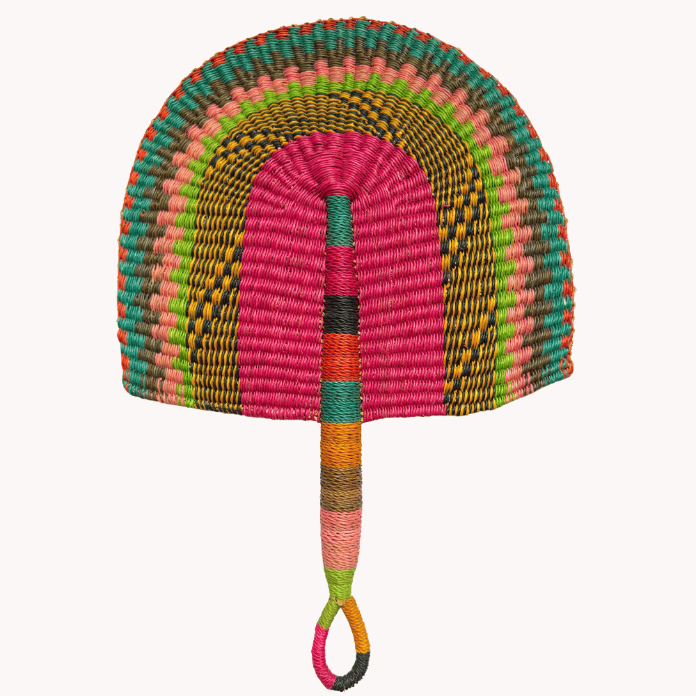 Woven Fans - Coloured Design 10