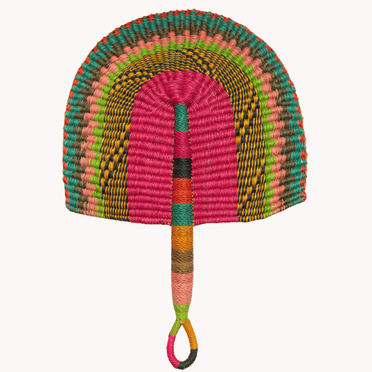 Woven Fans - Coloured Design 10