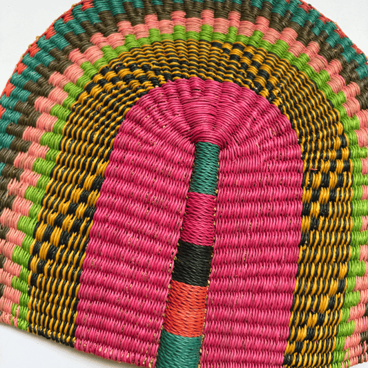Woven Fans - Coloured Design 10