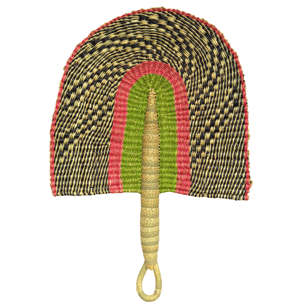 Woven Fans - Coloured Design 12