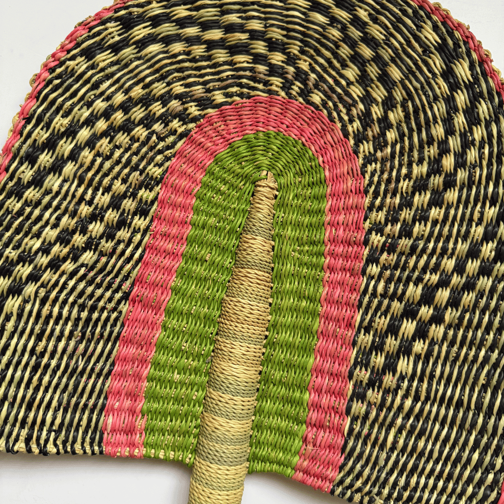 Woven Fans - Coloured Design 12
