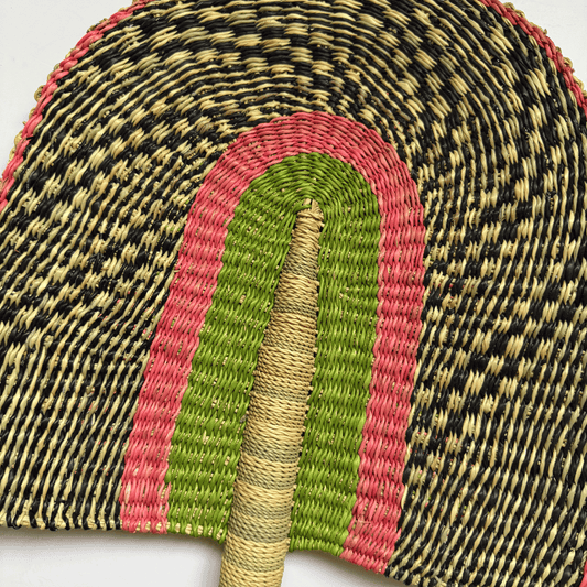 Woven Fans - Coloured Design 12