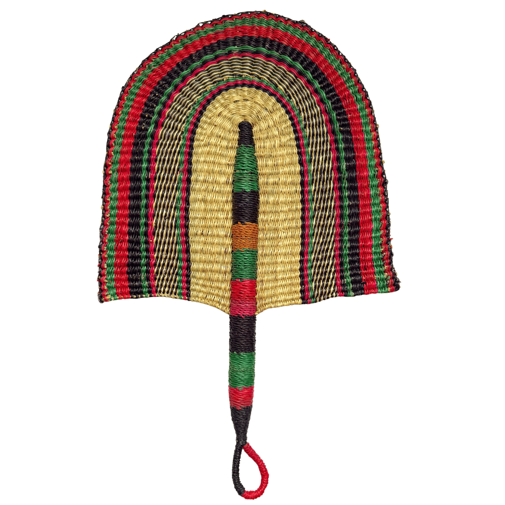 Woven Fans - Coloured Design 2