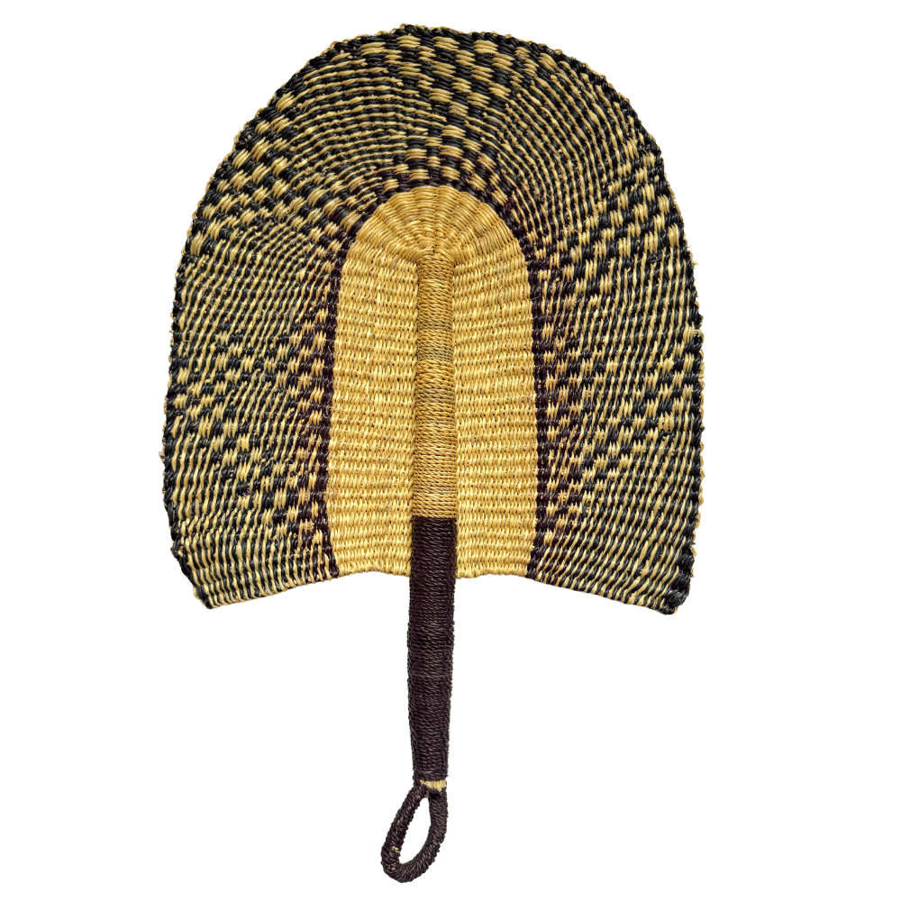 Woven Fans - Black Design 9