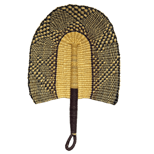 Woven Fans - Black Design 9