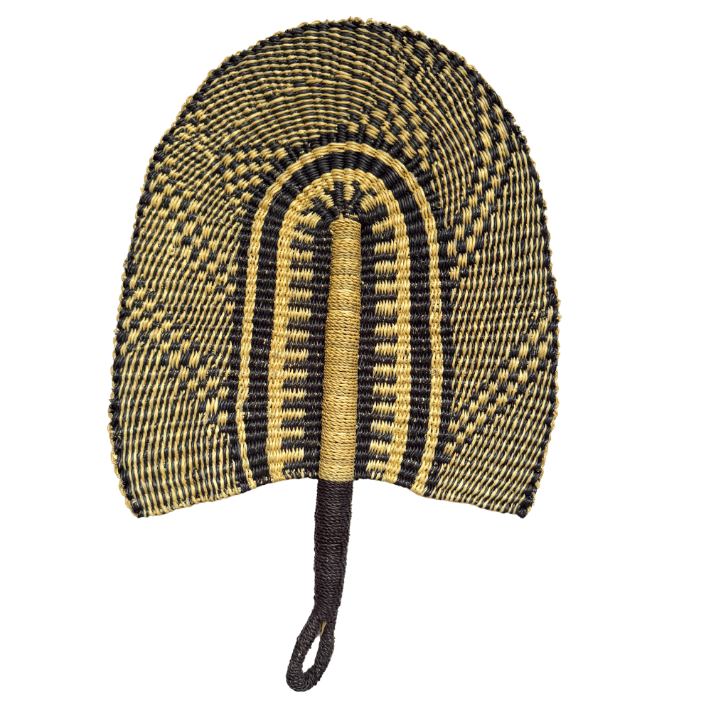 Woven Fans - Black Design 10