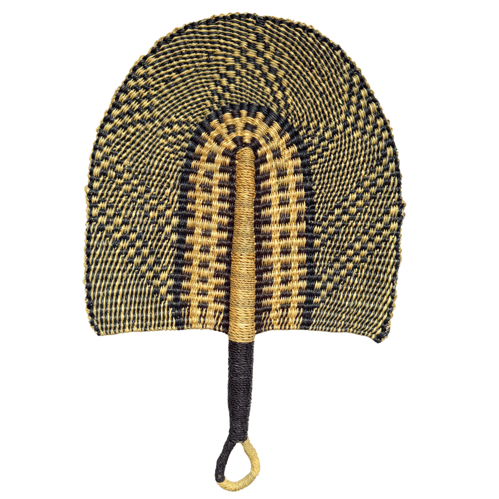 Woven Fans - Black Design 11