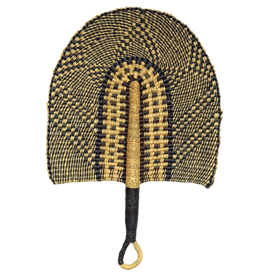 Woven Fans - Black Design 11