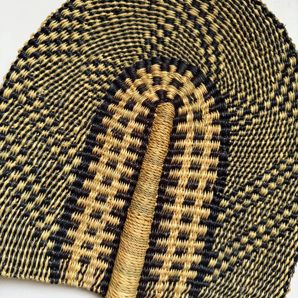 Woven Fans - Black Design 11