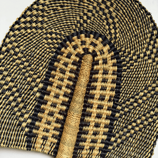 Woven Fans - Black Design 11