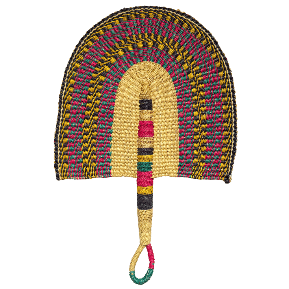 Woven Fans - Coloured Design 3