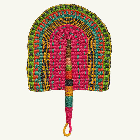 Woven Fans - Coloured Design 4