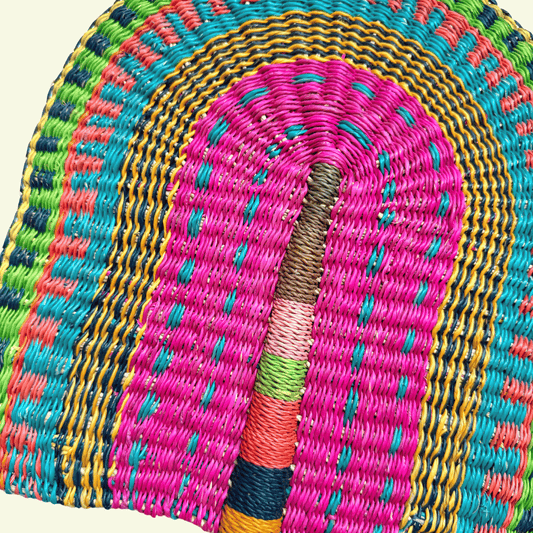 Woven Fans - Coloured Design 4