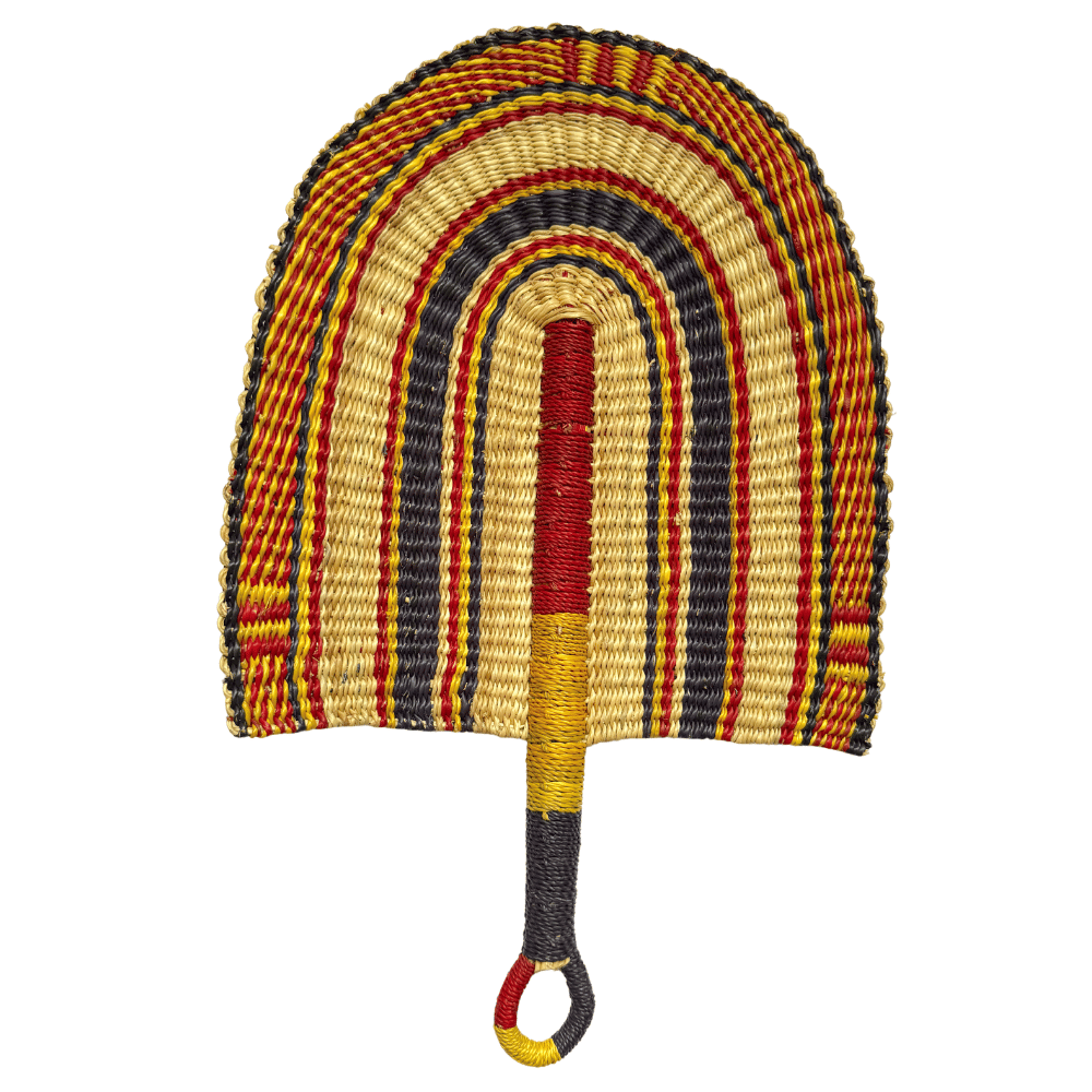 Woven Fans - Coloured Design 5