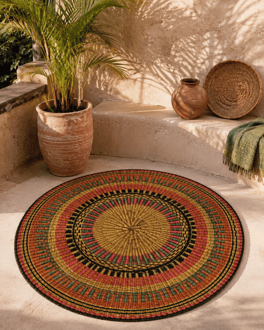 Handwoven Floor Rug - Clearance Sale 2 - 100cm