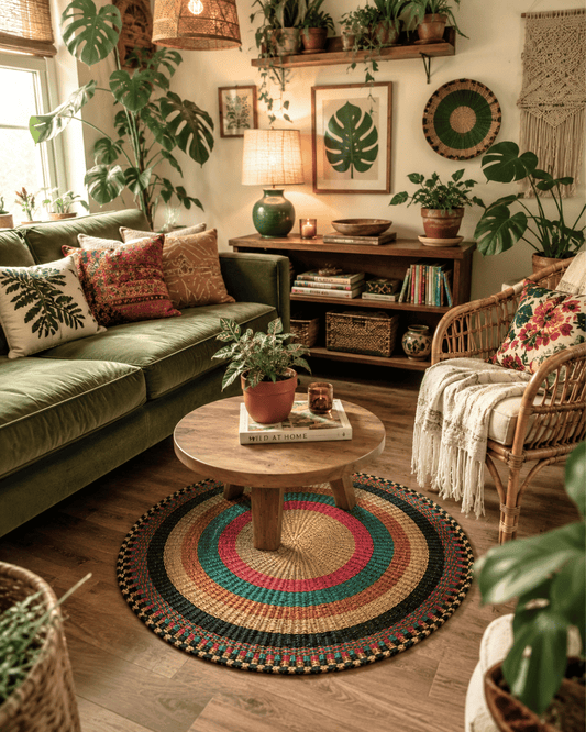 Handwoven Floor Rug - Clearance Sale 6 - 80cm
