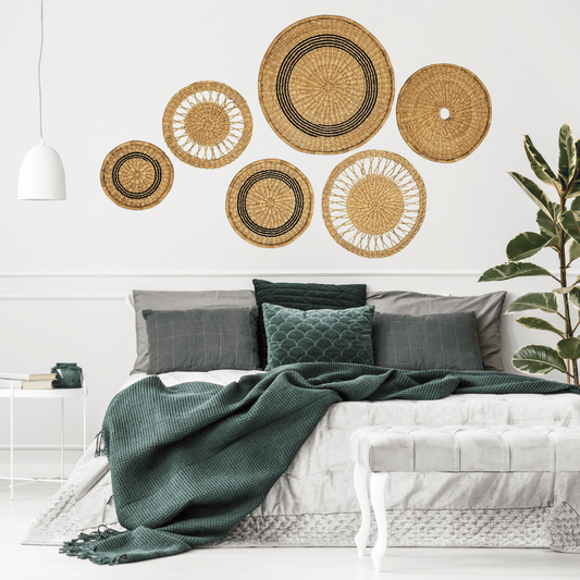 Handwoven Wall Basket Sets - Minimalist