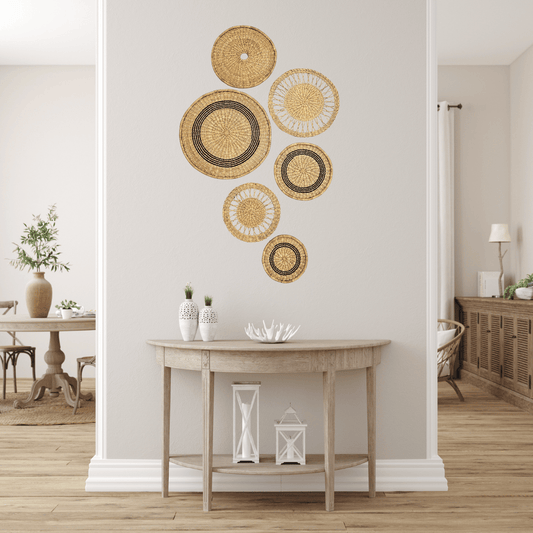 Handwoven Wall Basket Sets - Minimalist