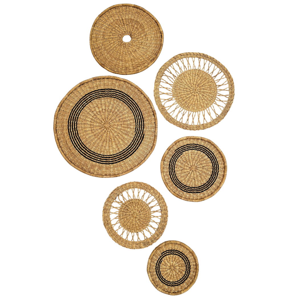 Handwoven Wall Basket Sets - Minimalist