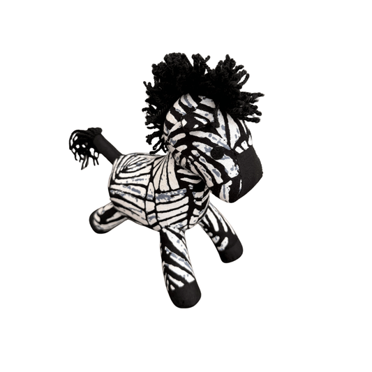 Ankara Soft Toy - Zebra 1