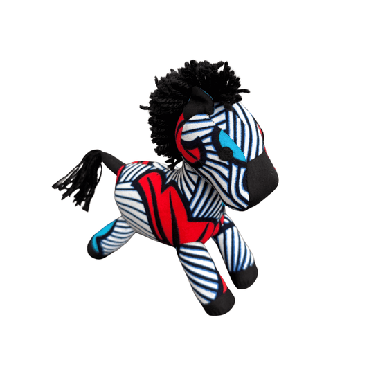 Ankara Soft Toy - Zebra 2