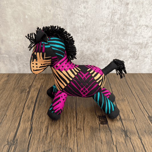 Ankara Soft Toy - Zebra 3